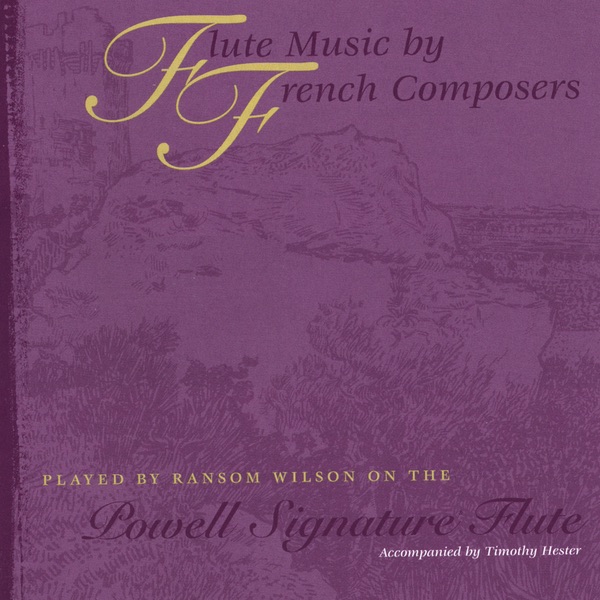 Обложка альбома «Flute Music by French Composers» — Ransom Wilson