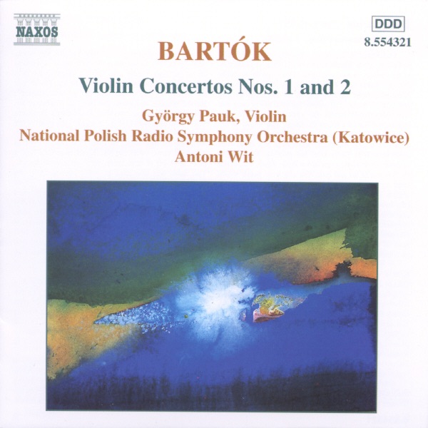 Обложка альбома «Bartok: Violin Concertos Nos. 1 And 2» — Gyorgy Pauk