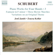 Piano Works For Four Hands, Vol.3 - Jenő Jandó & Zsuzsa Kollar