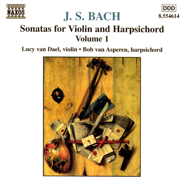 Обложка альбома «J. S. Bach: Sonatas For Violin And Harpsichord, Vol.1» — Bob van Asperen & Lucy van Dael