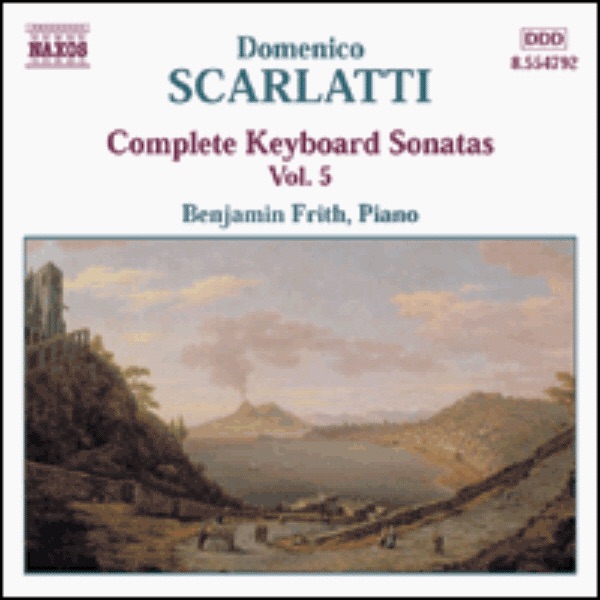 Обложка альбома «D. Scarlatti: Keyboard Sonatas Vol.5» — Benjamin Frith