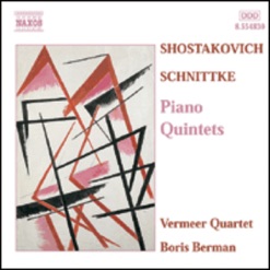 SHOSTAKOVICH/SCHNITTKE/PIANO QUINTETS cover art
