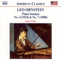 Ornstein: Piano Music - Janice Weber