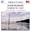 Stream & download Diamond: Symphonies Nos. 2 And 4