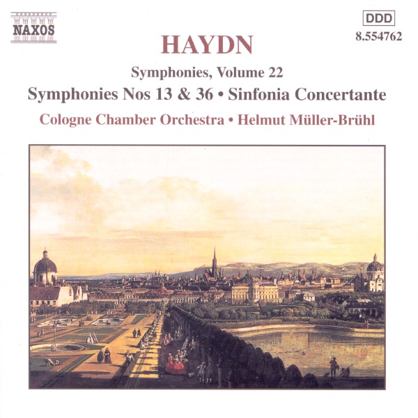 Haydn: Symphonies, Vol. 22 (Nos. 13, 36 - Sinfonia Concertante)