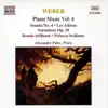 C.M. Weber Von - Piano Sonata No. 4 In e Minor, Op. 70, J. 287: II. Menuetto: Presto Vivace Ed Energico