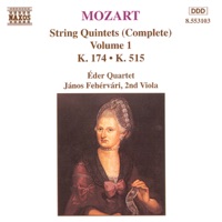 Mozart: String Quintets K. 174 and K. 515 - Janos Fehervari & Éder Quartet