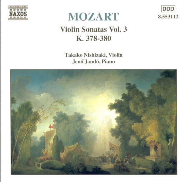 Mozart: Violin Sonatas Vol. 3, K. 378, 379, 380