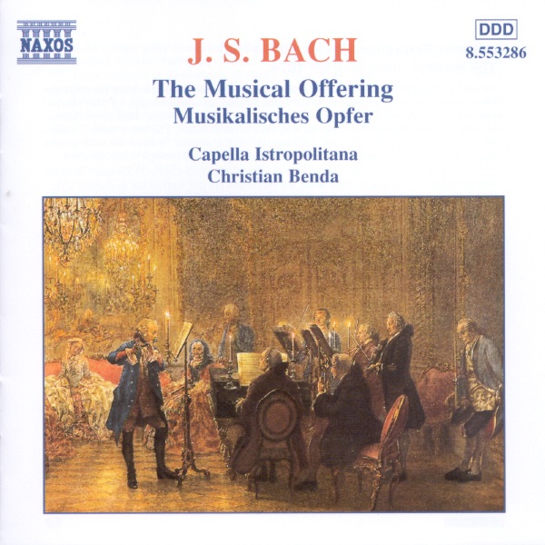 Обложка альбома «J. S. Bach: The Musical Offering» — Capella Istropolitana & Christian Benda