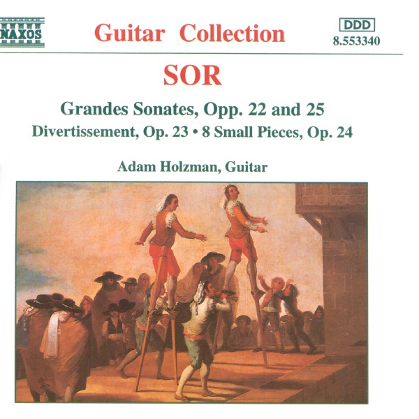 Обложка альбома «Sor: Grandes Sonatas» — Adam Holzman