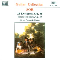 Sor: 24 Exercises, Op. 35; Pièces de Société - Steven Novacek