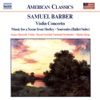 Barber: Violin Concerto; Serenade for Strings; Souvenirs