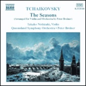 Takako Nishizaki - The Seasons, Op. 37b: VIII. August: The Harvest (Arr. for Violin and Orchestra)