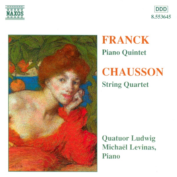 Обложка альбома «Franck & Chausson: Piano Quintet - String Quartet» — Michaël Levinas & Quatuor Ludwig
