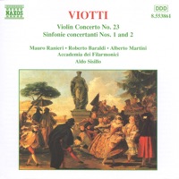 Viotti: Violin Concerto No. 23 - Sinfonie Concertanti - Accademia I Filarmonici & Aldo Sisillo