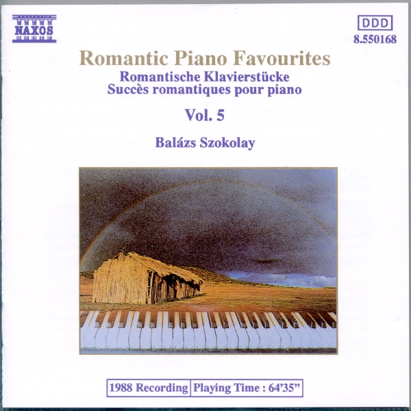 Обложка альбома «Romantic Piano Favourites Vol.5» — Balázs Szokolay