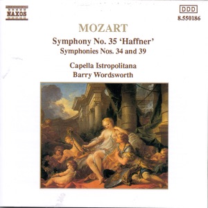 Mozart: Symphonies Nos. 34, 35, & 39