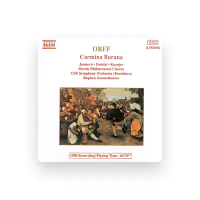 Listen to Slovak Philharmonic Chorus, watch music videos, read bio, see tour dates & more!