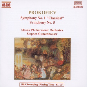 Prokofiev: Symphony No. 1, Op. 25, "Classical" & Symphony No. 5, Op. 100