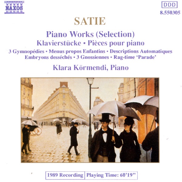 Satie: Piano Works (Selection)