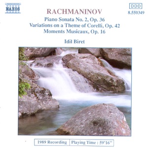Rachmaninov: Piano Sonata No. 2, Variations Op. 42