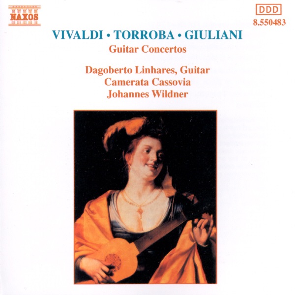 Обложка альбома «Vivaldi - Giuliani - Torroba: Guitar Concertos» — Camerata Cassovia, Dagoberto Linhares & Johannes Wildner