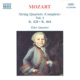 Mozart String Quartets Complete Vol 1