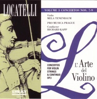 Locatelli: Concertos for Violin, Strings and Continuo, Vol. 3 - Mela Tenenbaum, Pro Musica Prague & Richard Kapp