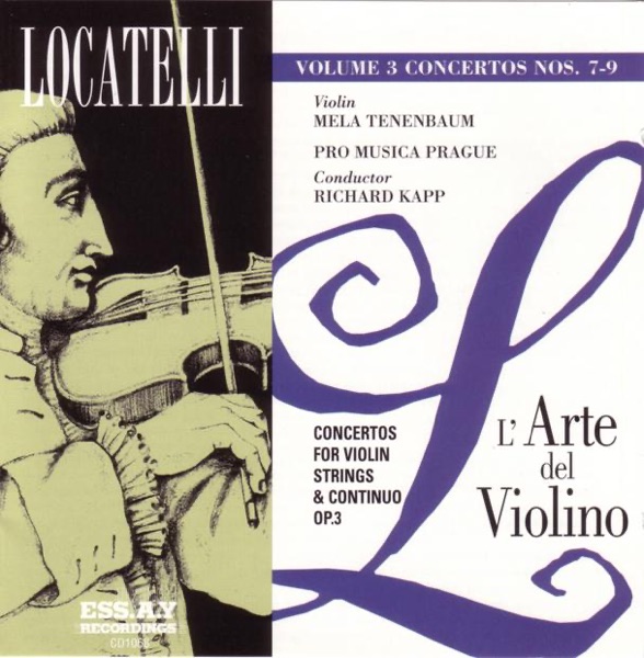 Locatelli: Concertos for Violin, Strings and Continuo, Vol. 3