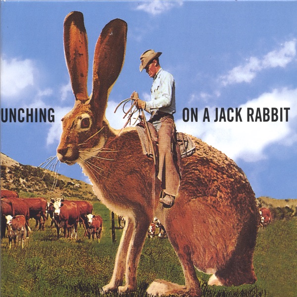 Cattle Punching On a Jack Rabbit