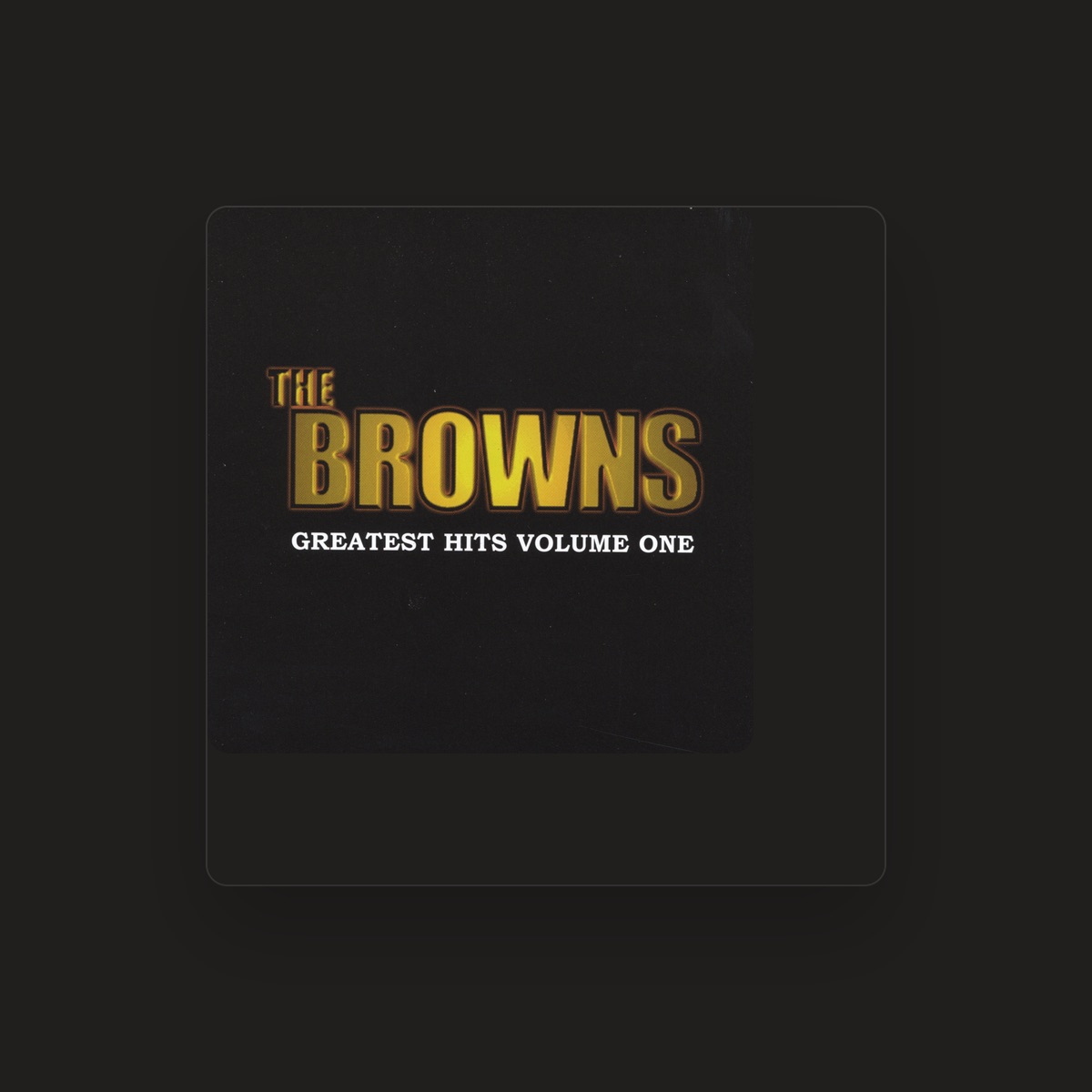 The Browns artist photo