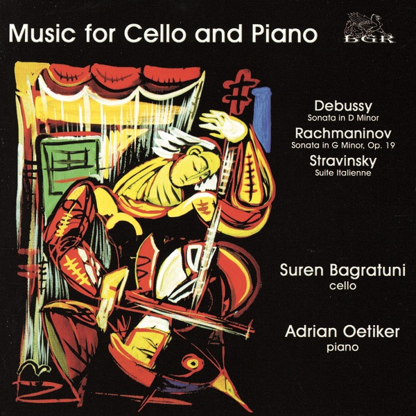 Обложка альбома «Music for Cello and Piano» — Adrian Oetiker & Suren Bagratuni