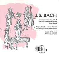 Bach: Harpsichord Concertos - Anton Heiller, Antonio Janigro & I Solisti di Zagreb
