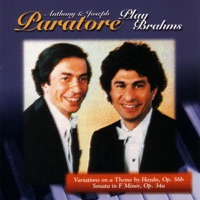 Anthony & Joseph Paratore Play Brahms - Anthony Paratore & Joseph Paratore