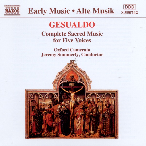 Gesualdo: Complete Sacred Music For Five Voices