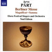 Pärt: Berliner Messe - Magnificat - Summa artwork