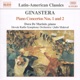 GINASTERA/PIANO CONCERTOS 1 & 2 cover art