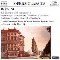 Rossini: La Pietra Del Paragone - Alessandro De Marchi & Czech Chamber Soloists, Brno