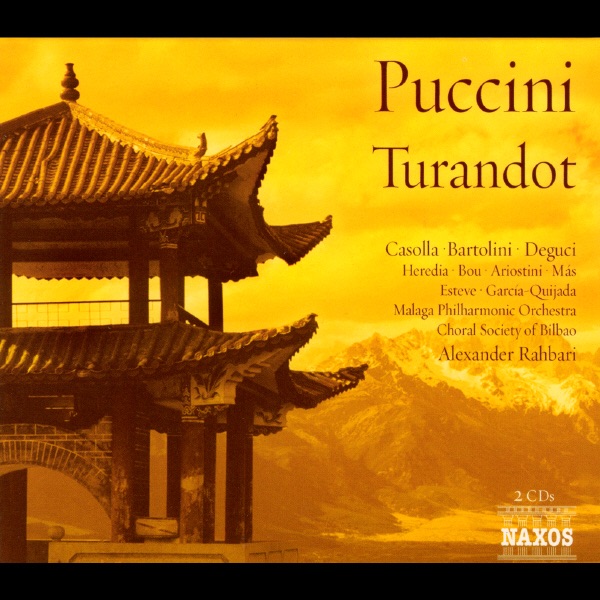 Обложка альбома «Puccini: Turandot» — Alexander Rahbari & Malaga Philharmonic Orchestra