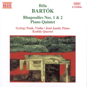 Bartok: Rhapsodies Nos.  1 And 2