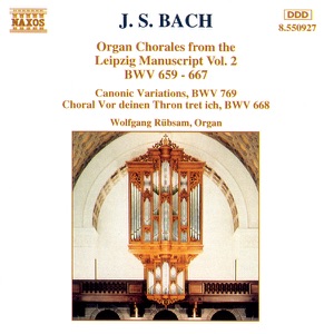 Bach: Organ Chorales from the Leipzig Manuscript (Vol. 2)