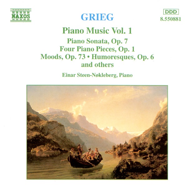 Обложка альбома «Grieg: Piano Music (Vol. 1)» — Einar Steen-Nøkleberg