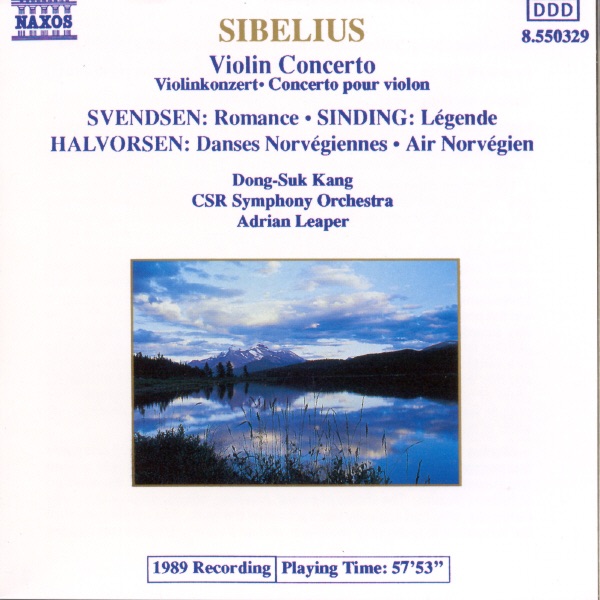 Sibelius: Violin Concerto - Sinding: Legende - Halvorsen - Norwegian Dances