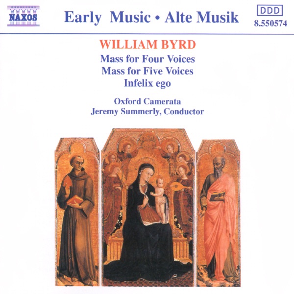 William Byrd: Masses For Four And Five Voices