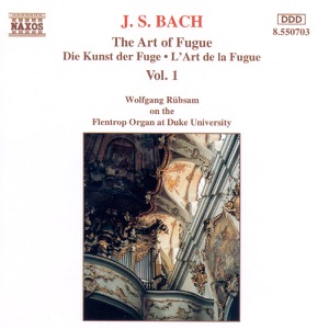J. S. Bach: The Art Of Fugue Vol. 1 - BWV 1080