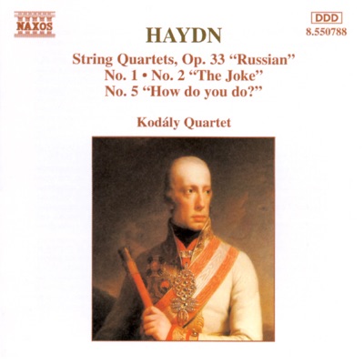 String Quartets, Op. 33, Nos. 1, 2 & 5
