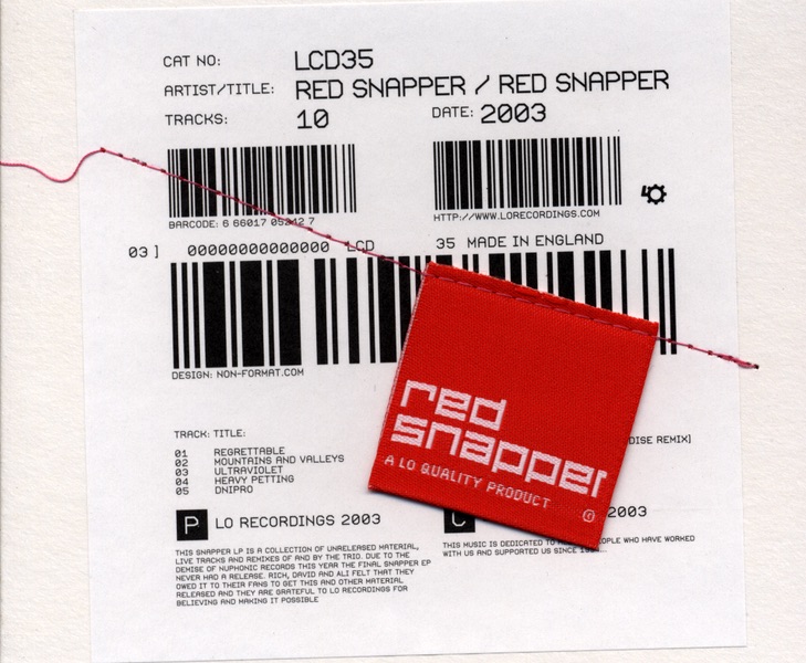 Обложка альбома «Red Snapper» — Red Snapper