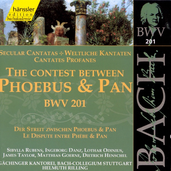 Bach: The Contest Between Phoebus And Pan, BWV 201