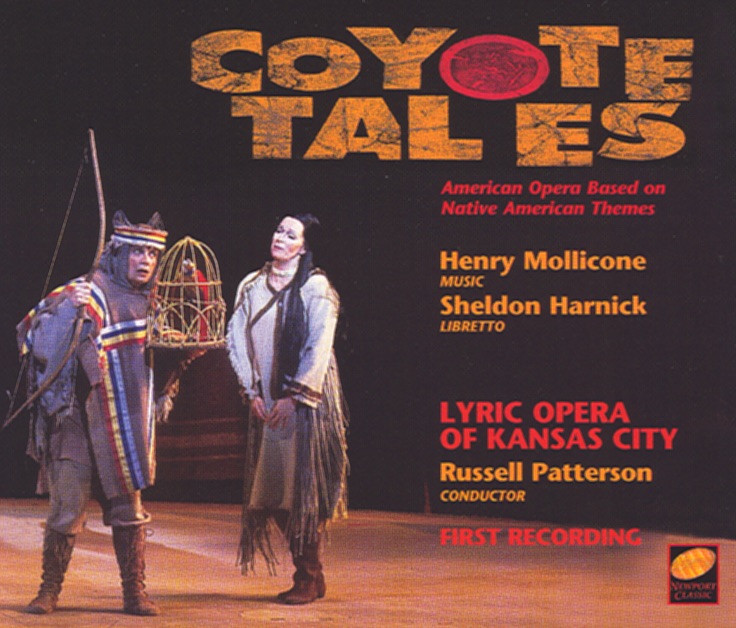 Обложка альбома «Mollicone: Coyote Tales» — Lyric Opera of Kansas City & Russell Patterson