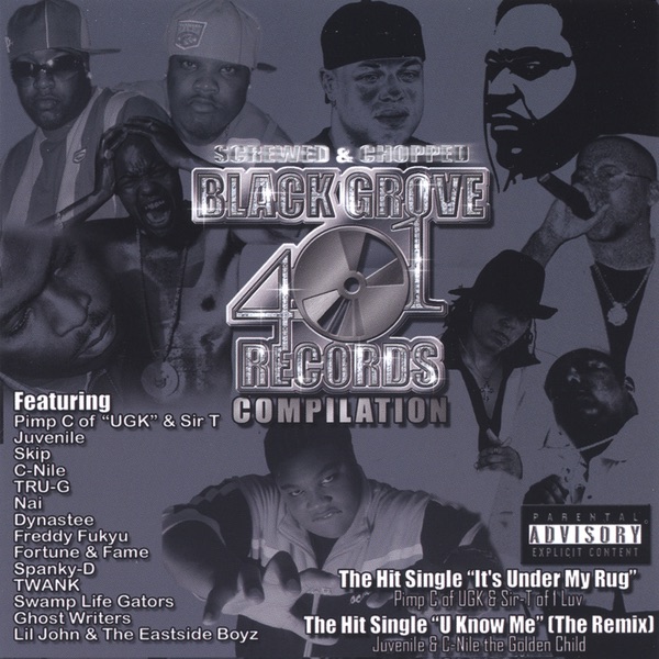 Black Grove 401 Records Compilation, Vol. I - Chopped & Screwed cover art